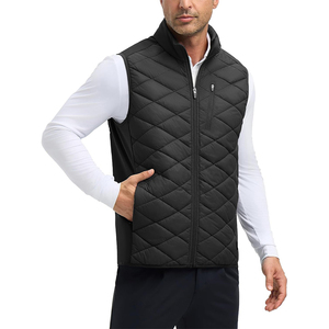 Nouveaux gilets matelassés d'équitation, vestes décontractées d'hiver, vêtements streetwear, manteaux rembourrés, gilets personnalisés avec logo pour hommes - Product Image 3