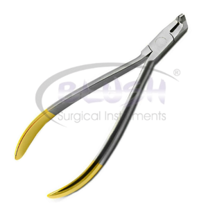 Orthodontics <b>Pliers</b> Manual Stainless Steel for Ligature and Distal End Cutter Flush Safety Hold Wire TC Dental By Blush Surgical - Product Image 2