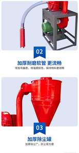 เครื่องบดธัญพืชเชิงพาณิชย์สำหรับบ้าน แบบดูดเอง บดเมล็ดพืช ถั่ว สำหรับฟาร์มเลี้ยงสุกร วัว เครื่องบดแบบมีมอเตอร์สำหรับทำแป้ง - Product Image 5