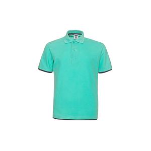 Mélange de coton premium anti-plis de haute qualité pour chemise, logo personnalisé, fabrication OEM, fourniture en gros, chemise classique à manches courtes pour homme - Product Image 1