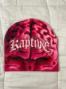 Gorro Beanie Unisex Estilo Urbano con Diseño Captivo, Gorro de Invierno de Acrílico con Decoración de Diamantes de Imitación, Tallas 56-58CM - Product Image 1