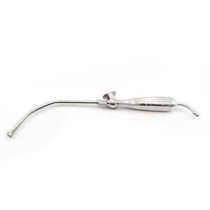Tube d'aspiration Yankauer en acier inoxydable non magnétique à pointe amovible pour la vaccination et la chirurgie générale - Product Image 3
