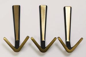 Organisateur mural en métal industriel élégant à double crochet, en fer robuste, pour garage - Product Image 5