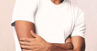 T-shirt col rond blanc uni 100 % coton 180 g/m² respirant et doux pour homme MO100 – Vente en gros