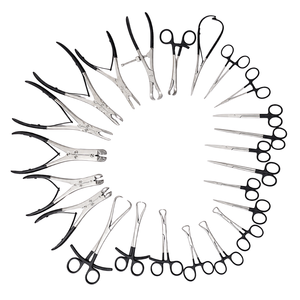 Juego Completo de Instrumentos Quirúrgicos de Acero Premium para Cirugía de Trauma: Pinzas de Reducción Ósea Ortopédicas Manuales, 23 Piezas - Product Image 1