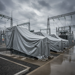 Lona Industrial Resistente, Lona de Plástico PE Resistente a Desgarros para Almacenamiento de Carga y Uso en Construcción, para Exportaciones en India - Product Image 1