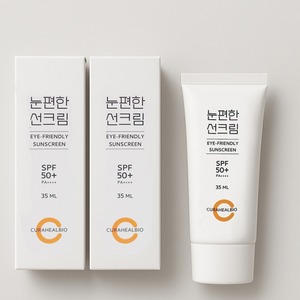 [CURAHEALBIO] ครีมกันแดดออร์แกนิคสูตรอ่อนโยน SPF50 PA ป้องกันรังสียูวี สำหรับผิวหน้าและรอบดวงตา ด้วยสารสกัดจากสมุนไพร - Product Image 1