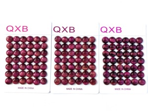 QXB pink <b>Red</b> tiger Eye Stone Round 14mm Cabochons <b>Beads</b> Jewelry Making Wholesale 4mm-30mm - Product Image 4