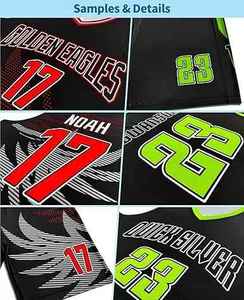 Conjunto de Uniforme de Baloncesto Personalizado con Patrón Geométrico, Sublimado, para Hombre, Nombre del Equipo, Número, Chaleco sin Mangas, Pantalones Cortos y Calcetines - Product Image 6