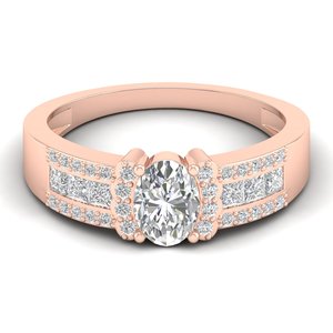 แหวนหมั้นเพชรโมอิสซาไนต์ REYES Luxury เงินแท้ 925 รับรองโดย GRA ชุบทอง 14K ของขวัญแต่งงาน เครื่องประดับชั้นดีสำหรับผู้หญิง - Product Image 6