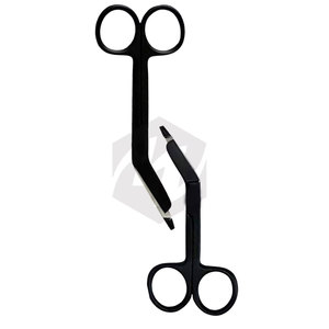 4PCS Black Titanium Fluoride Coated Lister Bandage <b>Scissors</b> German Stainless Steel EMT Shears Medic Instruments - Product Image 6