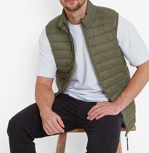 Chaqueta Casual Acolchada para Hombre, Diseño de Burbujas Estampadas, Abrigo de Invierno Acolchado y Cálido, Media Manga - Product Image 2