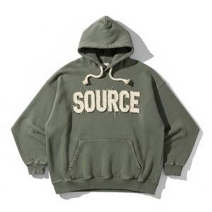 Sweat à capuche pour homme en tissu polaire doux 100% coton, chaud et confortable, coupe classique, vêtements décontractés d'hiver, mode streetwear, hip-hop, écologique - Product Image 4