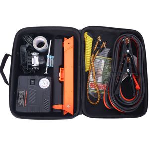Kit di Emergenza per Auto con Compressore d'Aria Portatile, Set di Attrezzi di Emergenza per Auto - Product Image 2
