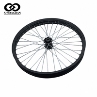 High-quality wheel set for the Sur-Ron Light Bee: Front wheel 1.60 x 19, rear wheel 1.85 x 16. Non-destructive installation.