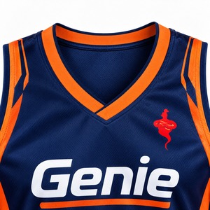 Ropa Deportiva Atlética, Transpirable, Ligera, para Entrenamiento, Juego, Práctica, Uniforme de Baloncesto Personalizado, Conjunto de Camiseta y Pantalones Cortos para Equipo - Product Image 5