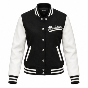 Productos de Invierno, Ropa Urbana, Chaqueta Varsity para Mujer, Ropa de Diseñador, Chaqueta Varsity Estilo Urbano, Precio al por Mayor - Product Image 5