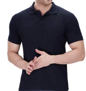 Polo en polyester pour homme, texture lisse, sans plis, vêtement de voyage d'affaires, tenue de sport durable pour homme - Product Image 5