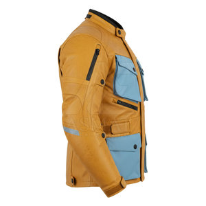 Blousons de moto en cuir de qualité professionnelle à vendre à bas prix, logo personnalisé disponible. - Product Image 2