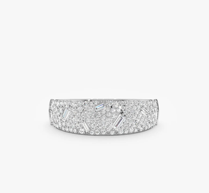 Bague élégante vintage plaquée or avec diamant de laboratoire certifié IGI taille brillant pour femme, idéale pour fiançailles, mariage, anniversaire, fête - Product Image 2