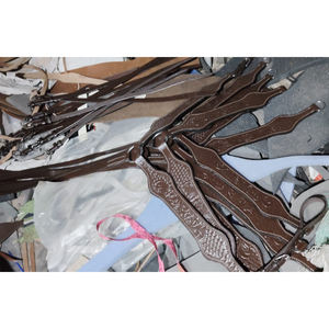 FOR SELL Western HARNESS leather horse headstall <b>SET</b> WITH BREASTPLATE WITH STEEL FITTINGS IN DOLLAR 12 CREDIT CARD ACCEPTED - Product Image 5