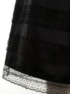 Spring Summer Women's Bottoming Skirt Hem Lace Stitching Lining Skirt Anti-static <b>Underskirt</b> Petticoat 100% Cotton Seamless - Product Image 6