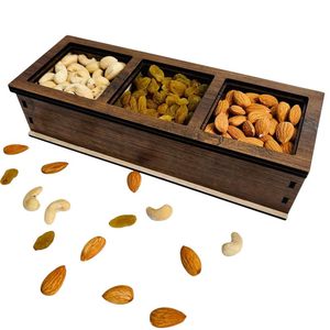 Boîte à épices en bois naturel faite à la main, style nautique, écologique, lavable au lave-vaisselle, conteneur de rangement pour masala pour la cuisine - Product Image 4