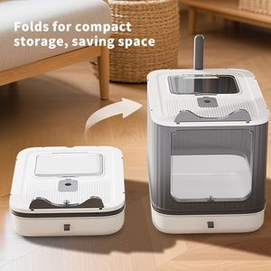 Lettiera per Gatti Elf White Elevata e Impermeabile, Resistente e Ideale per Case con Più Gatti, con Accessori Inclusi - Product Image 3