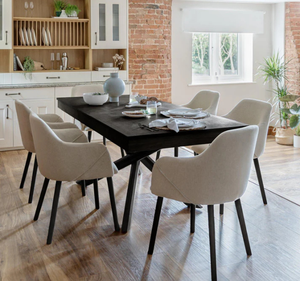 Levadura de Olla ชุดโต๊ะอาหารไม้สักแท้แบบเรียบง่าย - Product Image 1