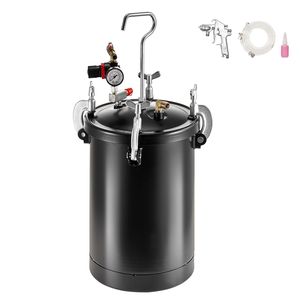 Serbatoio a Pressione in Acciaio Regolabile 60 psi 15L/3.75gal per Verniciatura a Spruzzo LVLP - Product Image 1