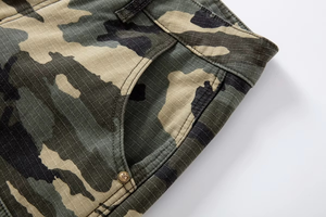 Cargo Pants for Men Workwear Shorts Cotton Linen Casual Loose Shorts Outdoor Pockets Jogging Men's Sports Shorts - Product Image 4