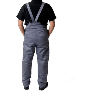 Hi Vis Bib Brace <b>Overalls</b> Safety Apparel Reflective Fabric Comfortable Fit High Visibility <b>Overalls</b> <b>Men</b> Hi Vis Cargo <b>Overalls</b> - Product Image 2