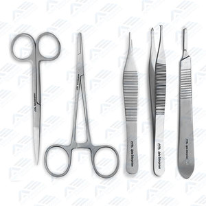 Manual Stainless Steel Instruments for Surgery Training Medical Students' Dissection <b>Suture</b> Practice <b>Kit</b> - Product Image 3