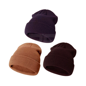 Gorro de Invierno de Punto Personalizado con Logotipo, Diseño Sólido que Brilla en la Oscuridad, de Poliéster Común, Unisex, Cálido, para Viajes - Product Image 1