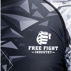 เสื้อซับในแขนยาวแบบซับลิเมชั่นสำหรับผู้ชาย สำหรับ MMA และวิ่ง ออกกำลังกาย ระบายอากาศได้ดี - Product Image 5