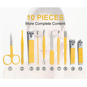 Professional High Quality Manicure <b>Nail</b> <b>Kit</b> with Pouch Single Spring 4-in-1 <b>Nail</b> Clipper Scissors Stainless Steel <b>Nail</b> Files - Product Image 1