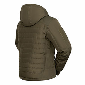 Chaqueta Safari para Hombre con Logotipo Personalizado, Chaqueta Utilitaria con Capucha para Exteriores, Ligera, Resistente al Viento, Informal, con Cierre, para Caza y Viajes - Product Image 4
