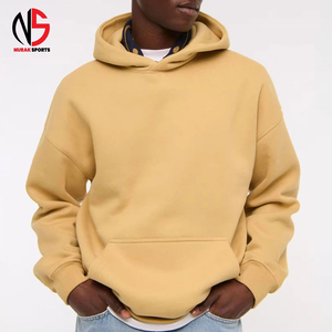 เสื้อฮู้ดดี้สีเหลืองมัสตาร์ดสำหรับผู้ชาย สไตล์สตรีทแวร์ ผ้าฝ้ายฟลีซ 100% แบบสั่งทำพิเศษ OEM สวมใส่สบาย ทรงปกติ สำหรับฤดูหนาว แห้งเร็ว ระบายอากาศได้ดี - Product Image 3