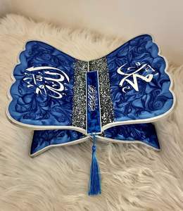 Tabla de cortar de madera superventas que mejora la concentración durante la recitación del Corán, con ángulo para lectura del Corán - Empaque en caja de utensilios de cocina - Product Image 1