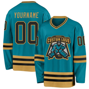 Premium Ice Hockey Teamwear Custom Made Sports Uniform With Player Name Number And Full Sublimation Artwork - Product Image 5