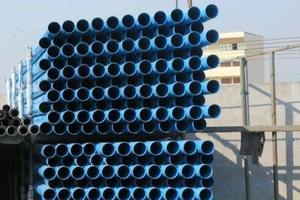 Tuyau de gaine fileté en PVC bleu 180 mm, classe moyenne, longueur 6 mètres, haute pression 10 kg, système de colonne de forage industriel 6 pouces - Product Image 5