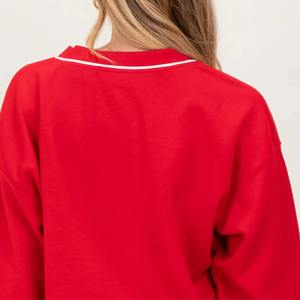 Sudadera con Capucha para Hombre, Cuello en V, de Forro Polar No Tejido, Resistente al Viento, Ecológica, de Algodón, con Logotipo Bordado en la Parte Delantera, de Secado Rápido y Transpirable, Venta al Por Mayor - Product Image 6