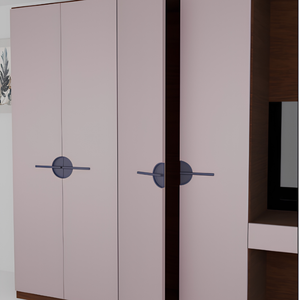 Minimalist T-Shaped Brass Wardrobe Handle Long Pull Orange <b>Gold</b> Color Durable Furniture Hardware for <b>Cabinet</b> Door - Product Image 1