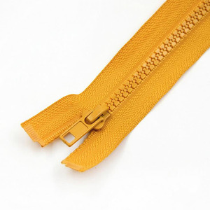 Fermeture éclair en résine de bonne qualité, prix compétitif, fabricant fiable 3 #   5 #   8 #   10 #   Fermeture éclair en résine à extrémité ouverte pour vêtements - Product Image 1