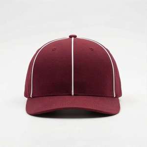 Casquette de baseball unisexe OEM tendance avec boucle en cuivre argenté, protection de la tête, imperméable, en polyester/coton, prix abordable, design 6 panneaux - Product Image 3