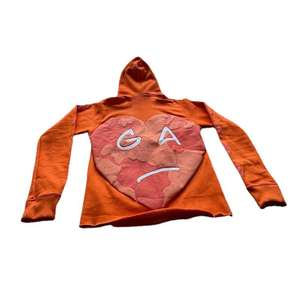 Sweat à capuche pour homme en coton 100% de haute qualité, imprimé avec un motif de dessin animé en relief, poids lourd - Product Image 2