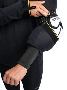 Maillot de hockey sur glace d'hiver à manches raglan, logo frontal, résistant aux coupures, respirant, en maille extensible 4 directions, sous-couche en poly. - Product Image 5