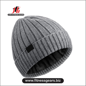 JUST FITNESS GEARS หมวกบีนนี่ไหมพรมถักลายแจ็คการ์ดแฟชั่นใหม่สไตล์ Y2K ระบายอากาศได้ดี กันน้ำ สำหรับฤดูหนาว เหมาะสำหรับทุกเพศทุกวัย สวมใส่สบายๆ - Product Image 2