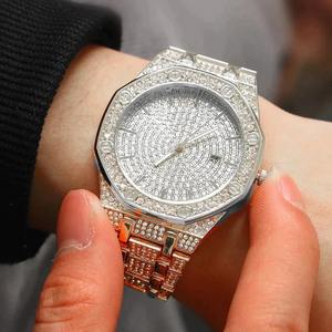 Reloj de Diamantes Moissanite de Estilo Japonés Premium, Resistente al Agua, Luminoso, para Deportes y Viajes, Disponible al Mejor Precio - Product Image 4