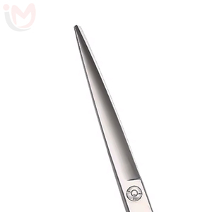 Kit de Corte de Cabello para Hombre IMANS ENTERPRISES, Tijeras de Peluquería de Acero Inoxidable de 6 Pulgadas con Punta Redonda para Diestros, Incluye Bolsa de Cuero - Product Image 2